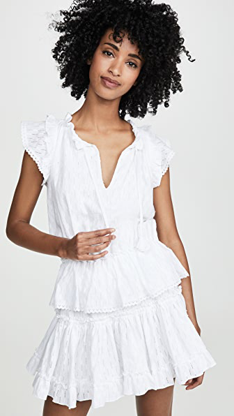 Misa Lillian Dress In White | ModeSens